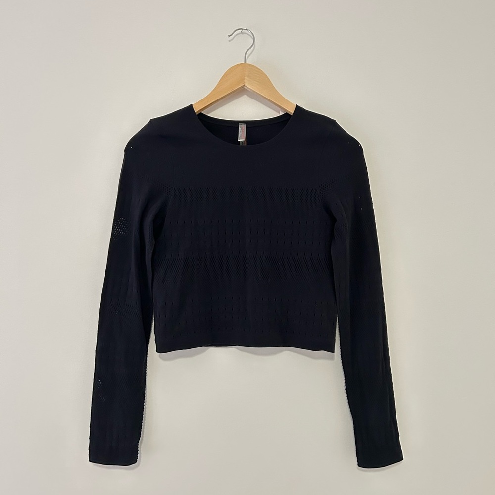 Free People Movement Seamless Top Black Size M-L